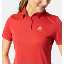 Odlo Sport-Freizeit Polo Cardada (hervorragendes Feuchtigkeitsmanagement) rot Damen